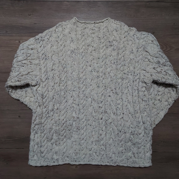 Handmade Irish Fisherman Sweater - Picture 2 of 5